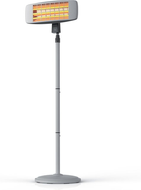 Brandson Heizstrahler mit Fernbedienung für die Terrasse, Terrassenheizstrahler mit 3 Leistungsstufen und LED Power-Indikator - Bild 1
