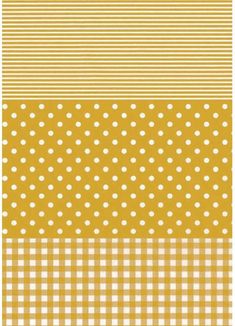 Décopatch-Papier Dotty-Gold in Gold und Multi - Bild 1