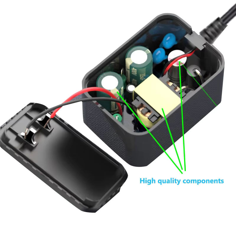 Xiaomi Ladegerät mit EU-Stromversorgung für Mi Robot Vacuum-Mop Pro Essential STYTJ02YM MJSTG1 S12 S10 T12 Mop 2S in Schwarz - Bild 4