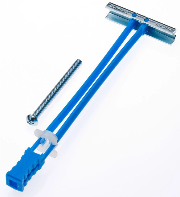 Knauf Klappdübel für Gipskartonplatten, 2 Stück, Blau - Bild 1