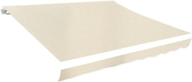 vidaXL Markisenbespannung aus Polyester in Creme, B x H: 300 x 250 cm (ohne Rahmen) - Bild 1
