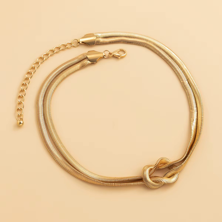 Lacteo Halskette, Gold, Vintage, Damen - Bild 2