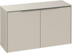 V&B Sideboard Subway 3.0 Wandmontiert, Farbe Cashmere Grey, B/H/T: 72,8 x 42,3 x 25,6 cm - Bild 1