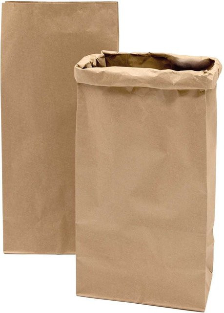 Rico Design Paper Poetry Maxi-Blockbodenbeutel aus Kraftpapier, 2 Stück, Braun, B: 60 cm, T: 28 cm, H: 17 cm - Bild 1