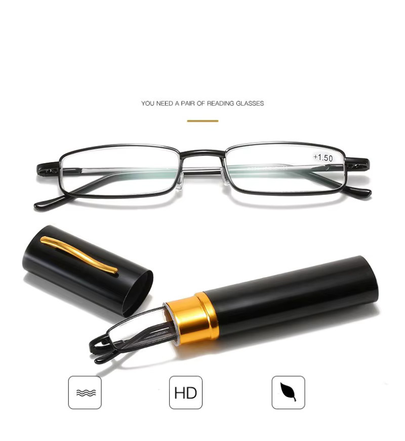 ONEVAN Lesebrille, Metallrahmen, Vollrand - Bild 4