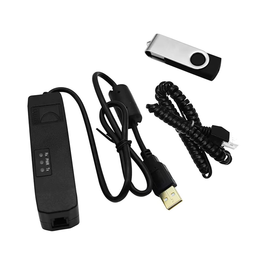 Curtis PC-Programmiergerät 1314-4402 mit 1309 USB-Schnittstellenbox zur Diagnose von Motorsteuerungen in Schwarz - Bild 3