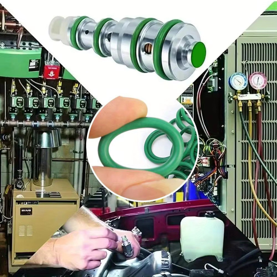 Tnbotry 270-teiliges O-Ring-Set aus Kunststoff in Grün für Rohrleitungen und industrielle Anwendungen - Bild 5