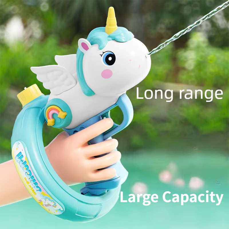 CUTE BAO Einhorn Elektrische Wasserpistole, Dauerfeuer, Bunt / Mehrfarbig, Lila - Bild 3