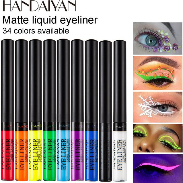 Handaiyan Neon UV Glow Eyeliner Stift, Matt, Unisex - Bild 1