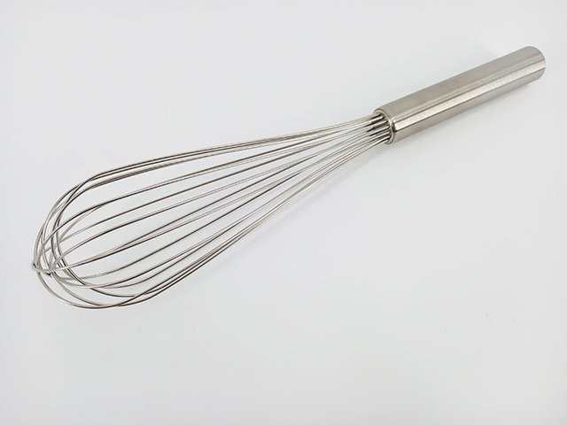 Scaritech Pianodraht-Schneebesen aus Edelstahl, Grau, 10er Pack, Höhe: 35 cm - Bild 1