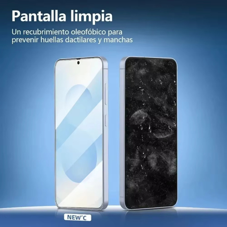 2 Stück ultraklare Displayschutzfolie aus gehärtetem Glas für Samsung Galaxy S25 Edge S24 S23 Ultra S22 S21 Plus S24 FE, transparent - Bild 3
