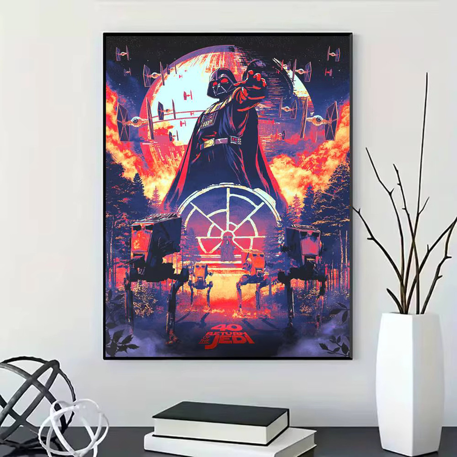S-Star Fashion Wars Poster Star Wars Motiv in Multicolor, B/H: 21,0 x 30,0 cm - Bild 2