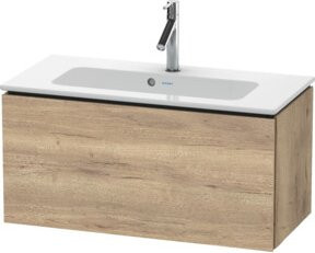 Duravit Waschtischunterschrank Compact L-Cube, Farbe Ei Marmor, 1 Auszug, wandhängend, B: 82 cm, T: 39,1 cm - Bild 1