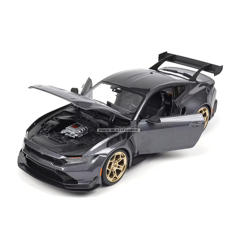 Maisto 2025 Ford Mustang CTD, Automodell, 1:18, schwarz - Bild 2
