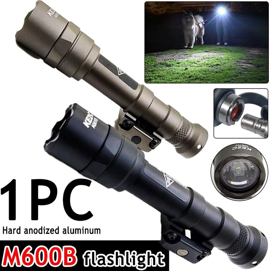 VASTFIRE M600B Taktische LED Taschenlampe für Jagd und Outdoor-Einsätze - Bild 3