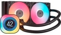 Corsair iCUE LINK TITAN 240 RX LCD RGB AIO Wasserkühlung in Schwarz Multicolour - Bild 1