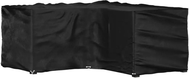 vidaXL Gartenmöbel-Abdeckung in L-Form mit 12 Ösen, H x B x T: 90 x 185 x 185 cm - Bild 1