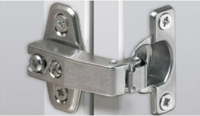 Hettich Topfscharnier Perfekt 5224 69609 mit 95 Grad Öffnungswinkel aus Stahl in Silber vernickelt - Bild 1