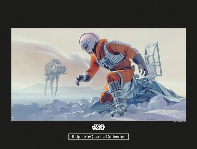 Komar Wandbild Star Wars Pilot Paper Poster Multicolor B: 40 cm, H: 30 cm - Bild 1