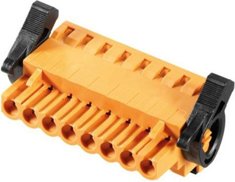 Weidmüller Buchsengehäuse-Kabel BL/SL in Orange mit 12 Polen und 5,08 mm Rastermaß, 24 Stück - Bild 1