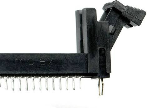Molex Speichermodulsockel mit 288 Polen in Schwarz - Bild 1