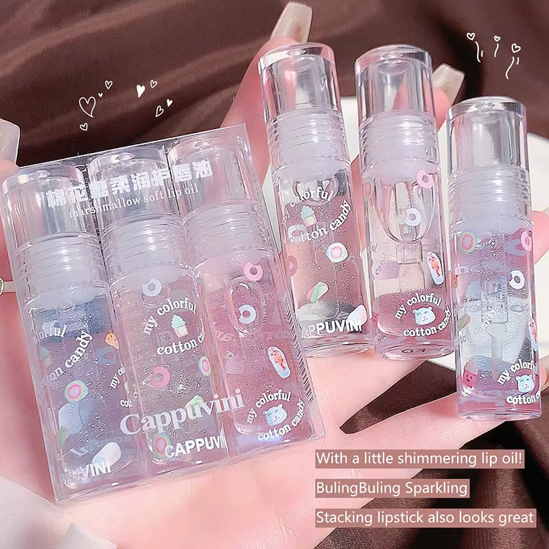 Cappuvini Lipgloss, klar, glänzend, Lippenöl - Bild 2