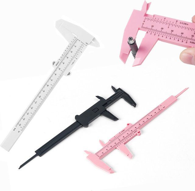 Mona Microblading Lineal, 150 mm, Augenbrauen Positionierung Messung - Bild 1