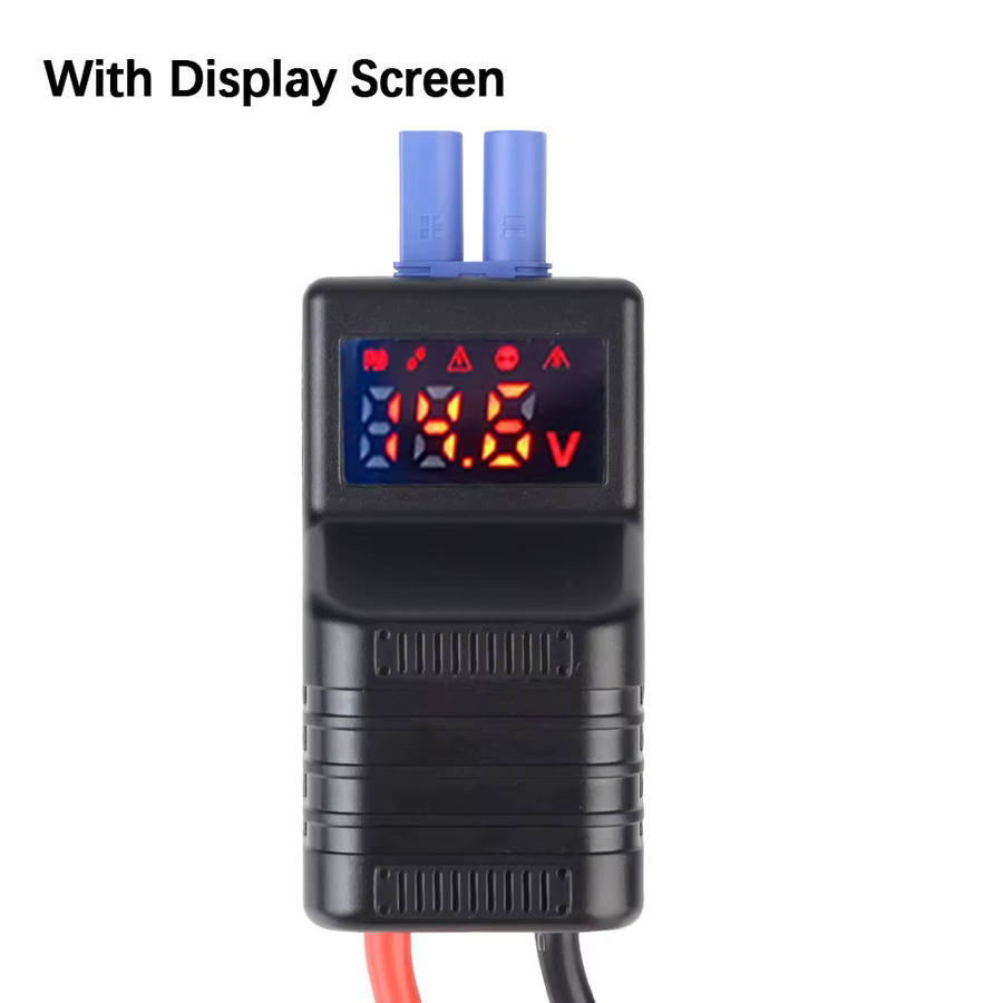Intelligentes Notfall-Überbrückungskabel mit EC5-Stecker, 650 A, 12 V und Anti-Reverse-Verbindung in Schwarz mit USB-C Anschluss - Bild 4