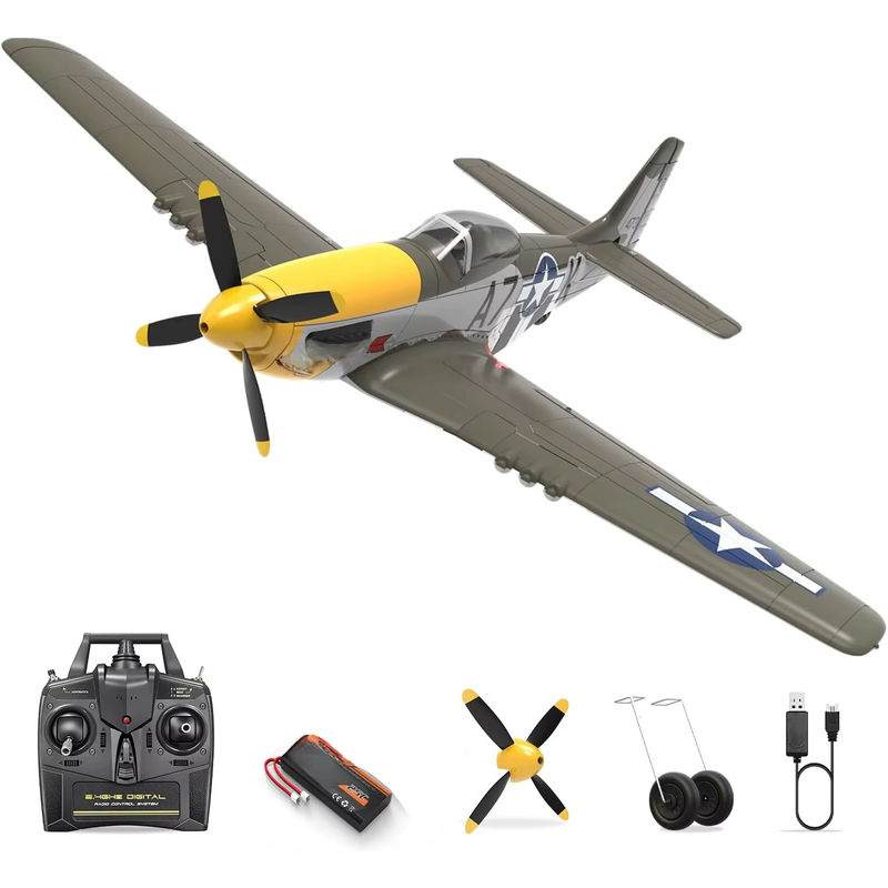 Volantex P51D Mustang RC Flugzeug EPP Schaum RTF - Bild 5