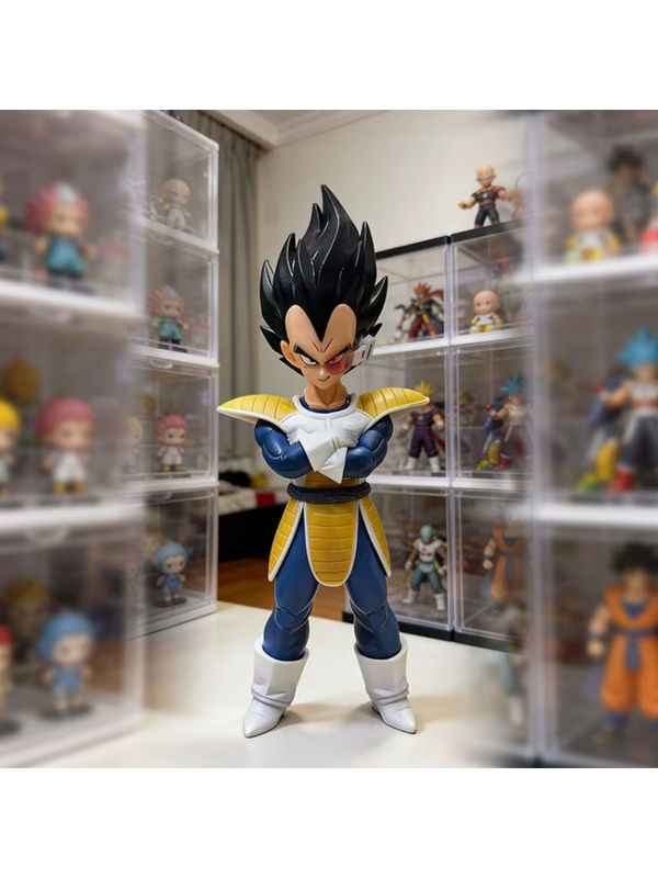 Bandai Dragon Ball Z Super Saiyan Vegeta Actionfigur aus PVC, mehrfarbig, Höhe: 24 cm - Bild 5