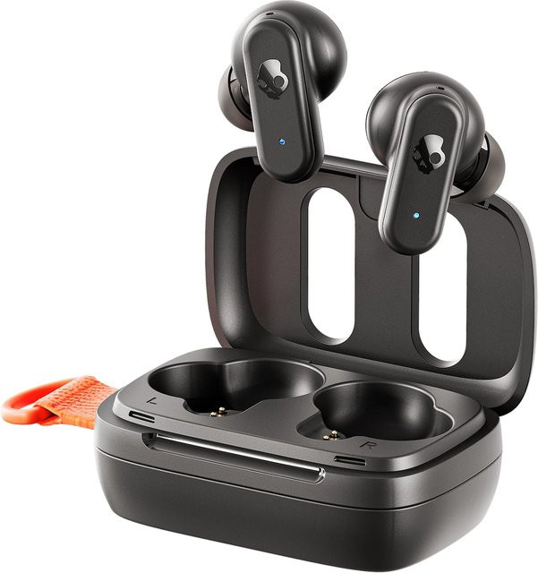 Skullcandy Dime 3 True Wireless In-Ear Kopfhörer Black/Orange mit Bluetooth und USB-C - Bild 1