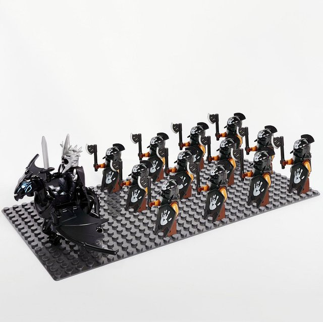 Bekool Der Herr der Ringe Schattenorcs Uruk-hai Minifiguren 13-teiliges Set - Bild 1