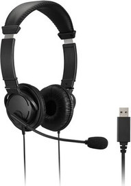 Kensington USB Hi-Fi On-Ear Kopfhörer mit Mikrofon in Schwarz (K33065WW) - Bild 1