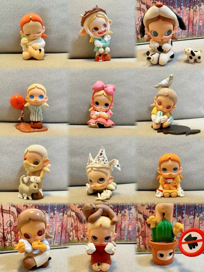 POPMART Zsiga Figuren, Blindboxen, Tiere, Kunststoff, Bunt / Mehrfarbig - Bild 3