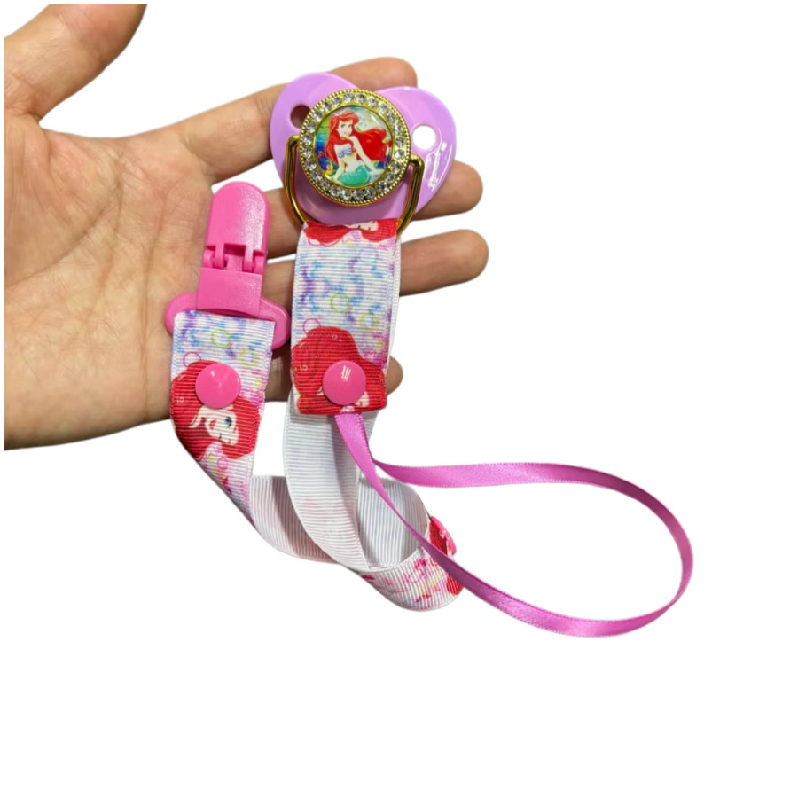 Disney Baby Schnuller- und Nippelhalter-Set aus Plüsch für Neugeborene Unisex - Bild 2