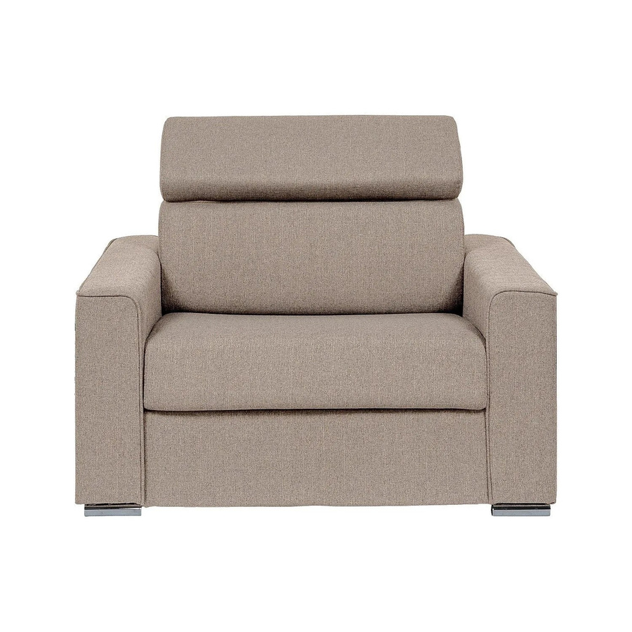 Vente-unique Schlafsessel Vizir in Beige mit Armlehnen - Bild 2
