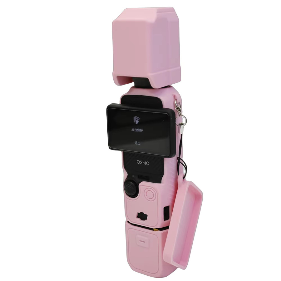 DJI Osmo Pocket 3 Silikon Schutzhülle in Blau als Body Cover für deine Action Kamera - Bild 3