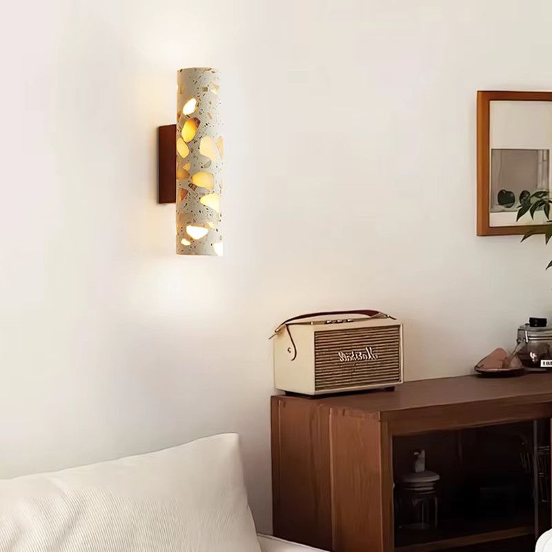 Wandleuchte wecus im Mid-Century und Wabi-Sabi-Stil in Cremefarben - Bild 2