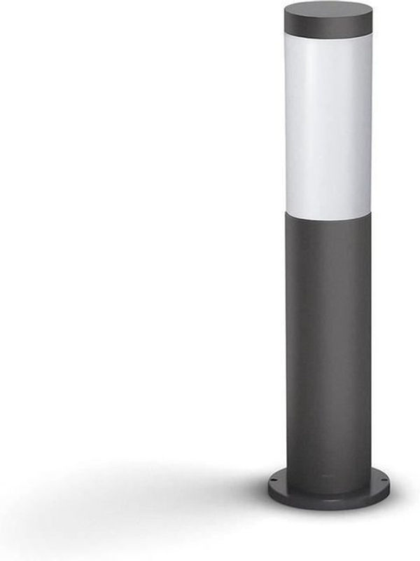 Philips Utrecht Sockel- und Wegeleuchte aus Edelstahl in Anthrazit, IP44, Durchmesser: 7,6 cm, Höhe: 45 cm - Bild 2