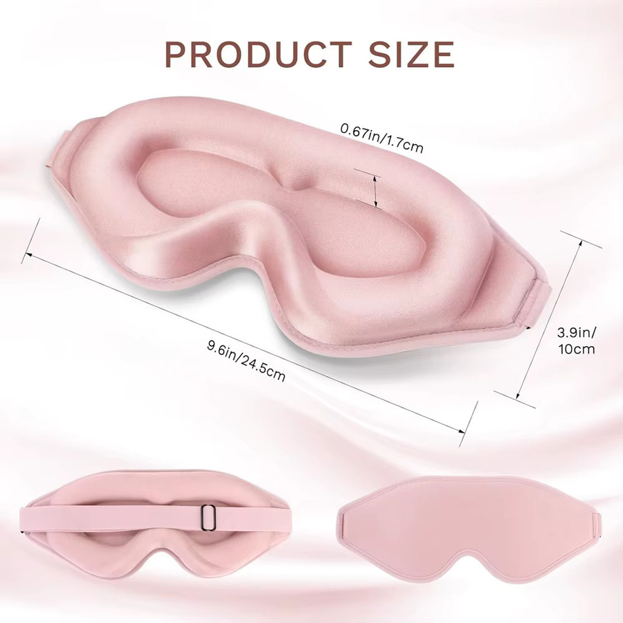 3D-Schlafmaske aus Memory Foam, Unisex, Blockout Light - Bild 2