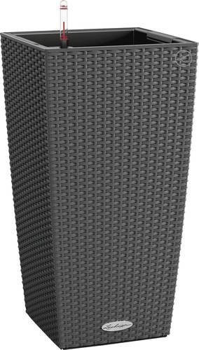 Lechuza Pflanzkübel Cubico Cottage 30 in Granit mit Flechtstruktur, B/T/H: 30 x 30 x 30 cm - Bild 1