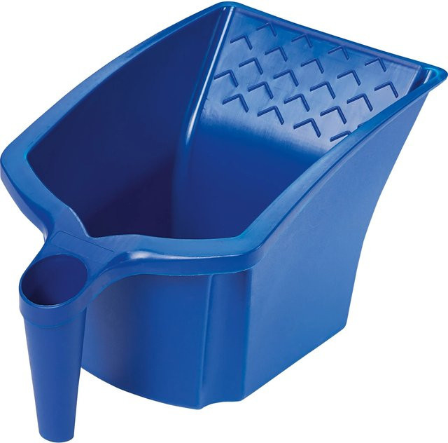 LUX-TOOLS Farbeimer aus Kunststoff, Blau, 2 l - Bild 1