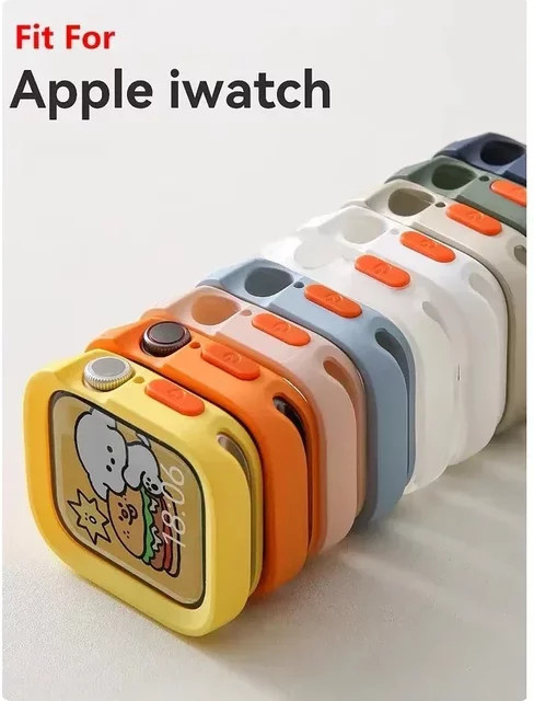 CHIICSMART Silikonhülle für Apple Watch, Unisex - Bild 1