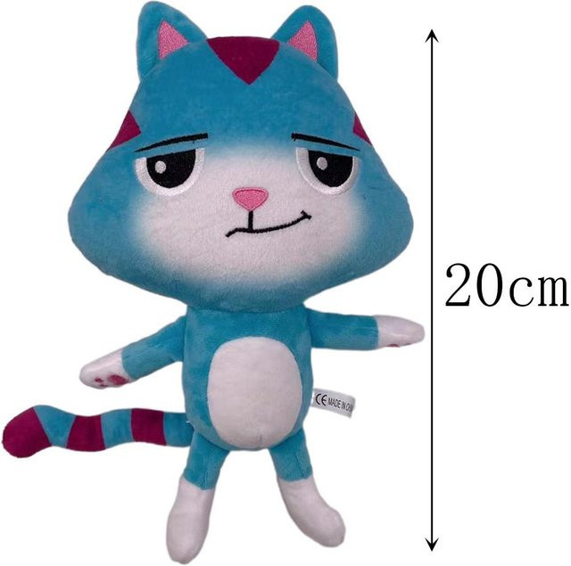 Yiran Health & Beauty Gabbys Puppenhaus Meerjungfrauenkatze, Plüschtier, ab 1,5 Jahren - Bild 1