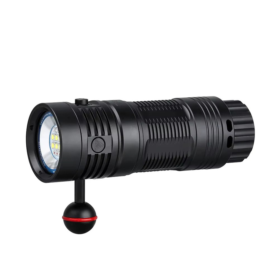 Trustfire DF50S Tauchtaschenlampe in Schwarz mit 6500lm, IP68 wasserdicht, USB-C-Ladefunktion und intelligenter Temperaturregelung - Bild 6