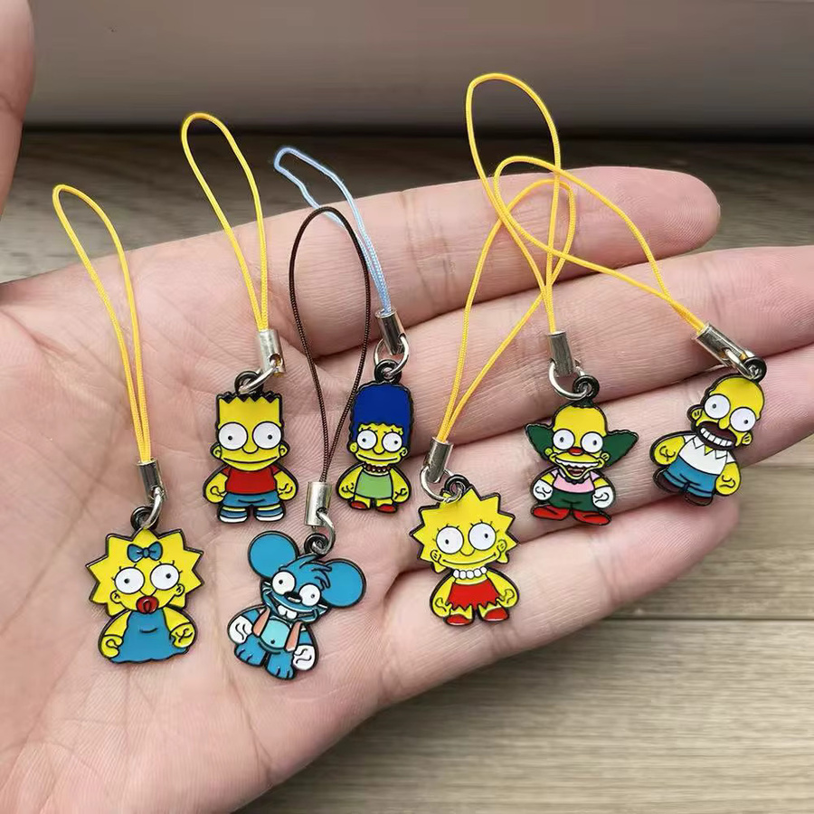 The Simpsons Schlüsselanhänger-Set, Bunt, Damen - Bild 2