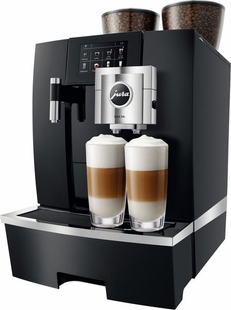 Jura GIGA X8c Kaffee-Vollautomat aus Aluminium in Schwarz - Bild 1