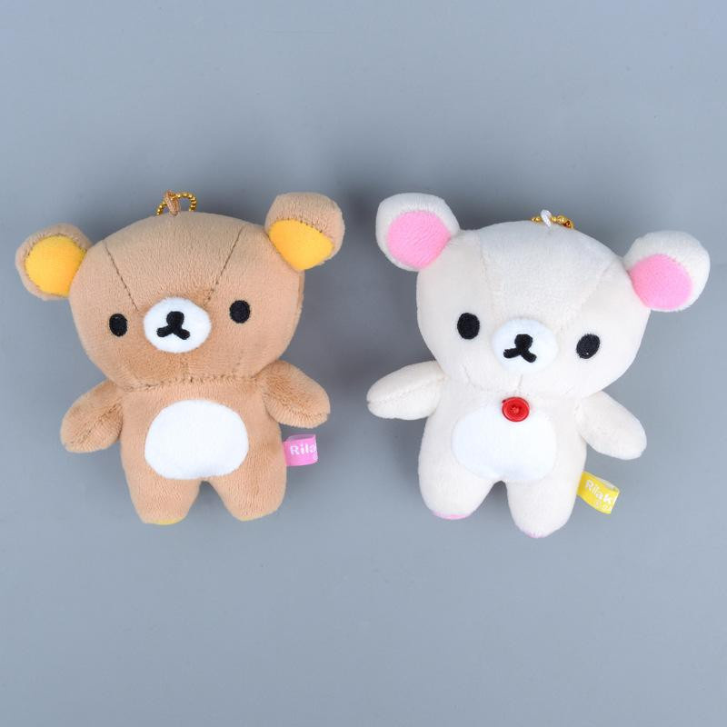 Rilakkuma Bär Plüsch Schlüsselanhänger braun - Bild 2