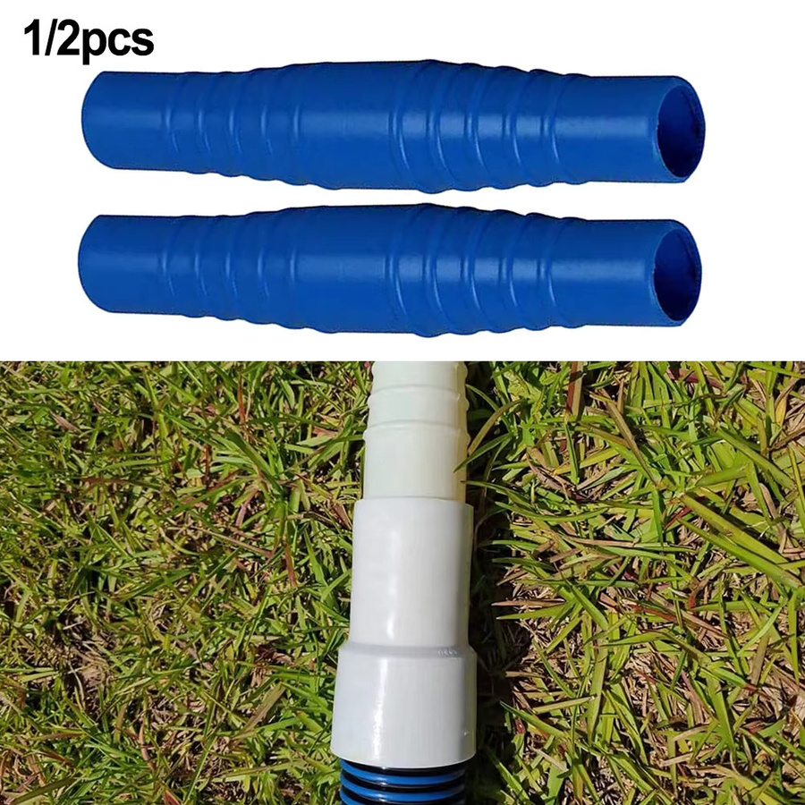 LEENKEA PVC Pool Schlauch Kupplung Adapter in Blau für 1-1/4 Zoll und 1-1/2 Zoll Filter Anschlüsse und Schwimmbad Staubsauger Reinigung Zubehör - Bild 3