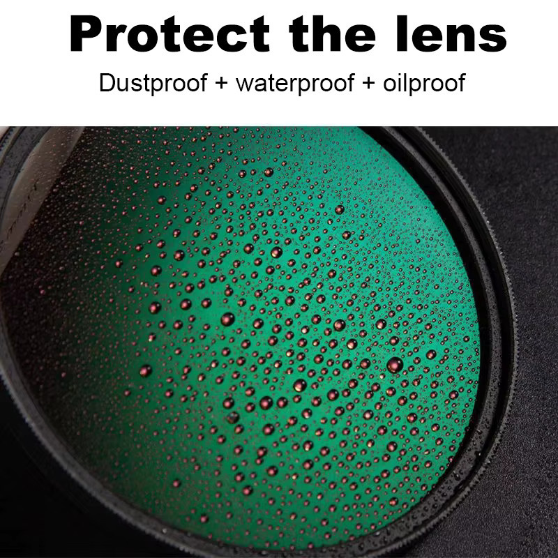 Lightdow Zirkularpolarisierender CPL-Filter in Schwarz für Nikon Canon Sony Fujifilm Olympus Kameraobjektive - Bild 4